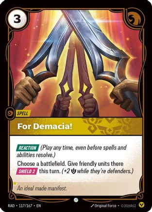Image of For Demacia! (117/167) - Radiance