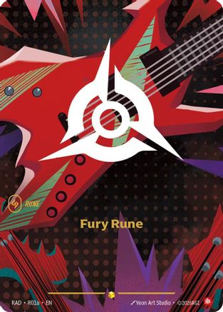 Image of Fury Rune (R01a) (R01a) - Radiance Foil