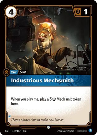 Image of Industrious Mechsmith (049/167) - Radiance