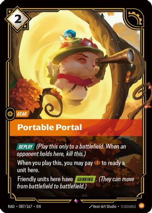 Image of Portable Portal (087/167) - Radiance Foil