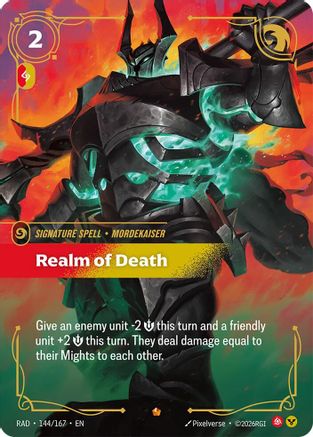 Image of Realm of Death (144/167) - Radiance Foil