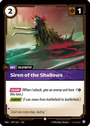Image of Siren of the Shallows (097/167) - Radiance Foil