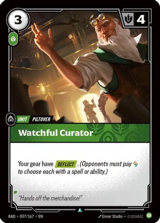 Image of Watchful Curator (037/167) - Radiance