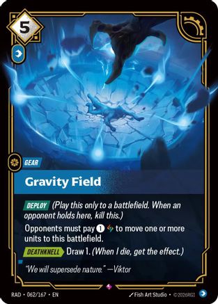 Image of Gravity Field (062/167) - Radiance Foil