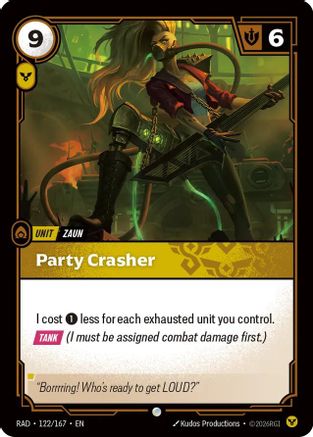 Image of Party Crasher (122/167) - Radiance Foil
