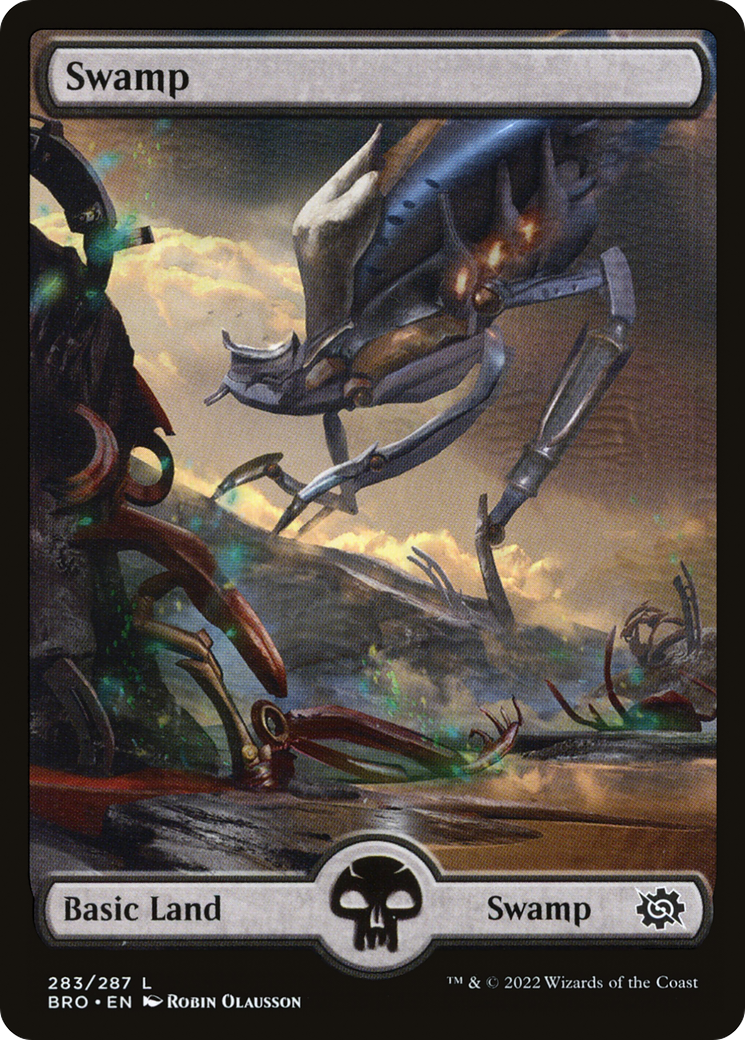 Image of Swamp (283) - Full Art (BRO-283) - The Brothers' War