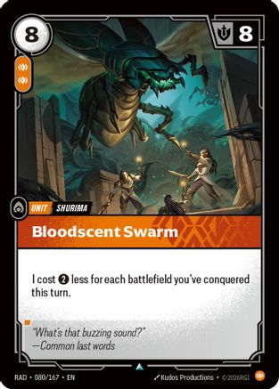 Image of Bloodscent Swarm (080/167) - Radiance