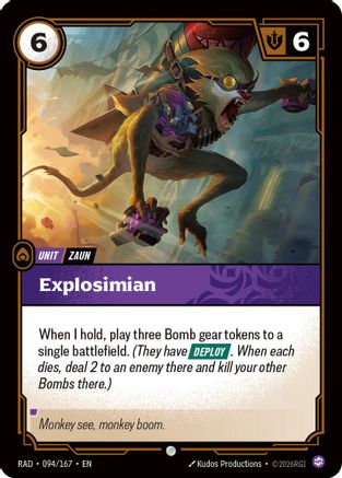 Image of Explosimian (094/167) - Radiance Foil