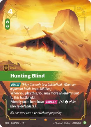 Image of Hunting Blind (044/167) - Radiance Foil