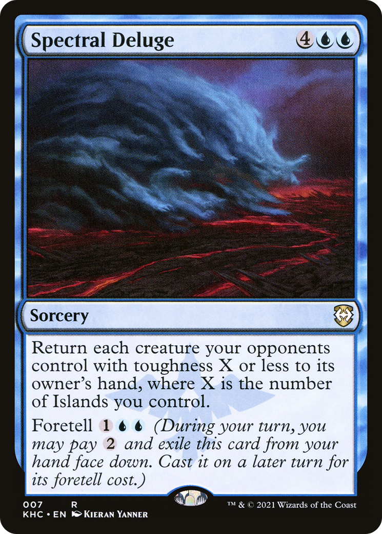 Image of Spectral Deluge (KHC-007) - Kaldheim Commander