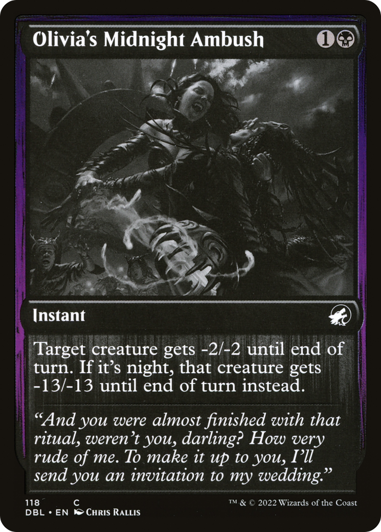 Image of Olivia's Midnight Ambush (DBL-118) - Innistrad: Double Feature