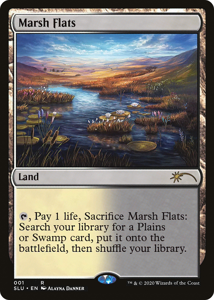 Image of Marsh Flats (SLU-001) - Secret Lair: Ultimate Edition