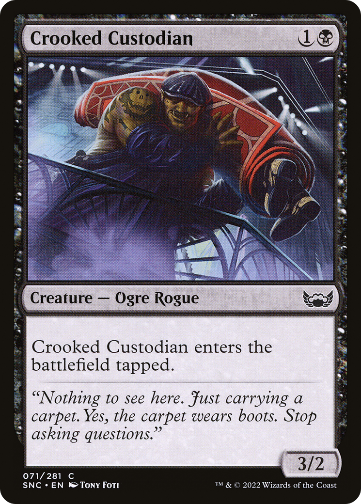Image of Crooked Custodian (SNC-071) - Streets of New Capenna