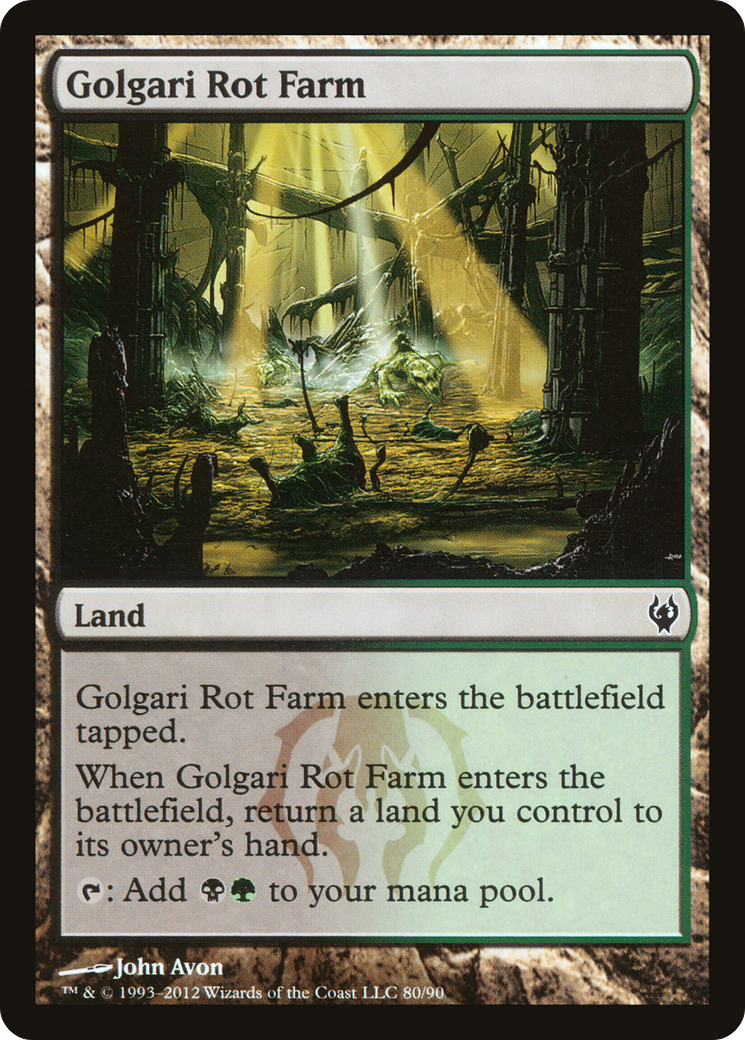 Image of Golgari Rot Farm (DDJ-080) - Duel Decks: Izzet vs. Golgari