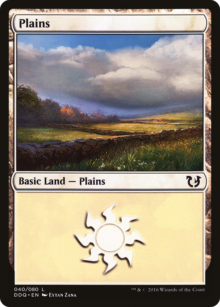 Image of Plains (040) (DDQ-040) - Duel Decks: Blessed vs. Cursed