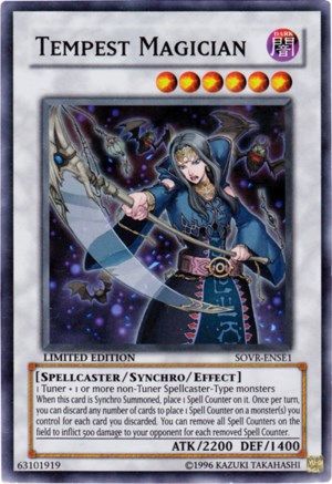 Image of Tempest Magician (SOVR-ENSE1) - Stardust Overdrive Limited