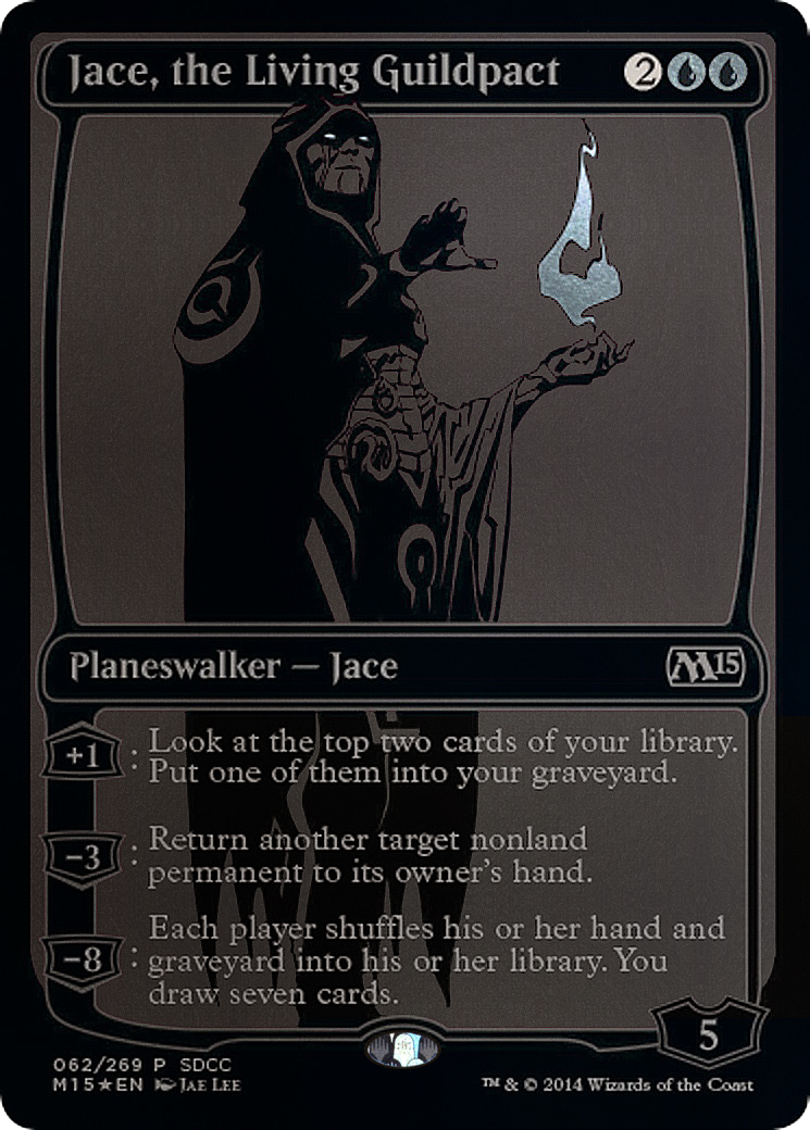 Image of Jace, the Living Guildpact (SDCC 2014 Exclusive) (MEDIA-062) - San Diego Comic-Con 2014 Foil