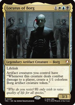 Image of Locutus of Borg (Surge Foil) (TRC-097) - Commander: Star Trek Foil