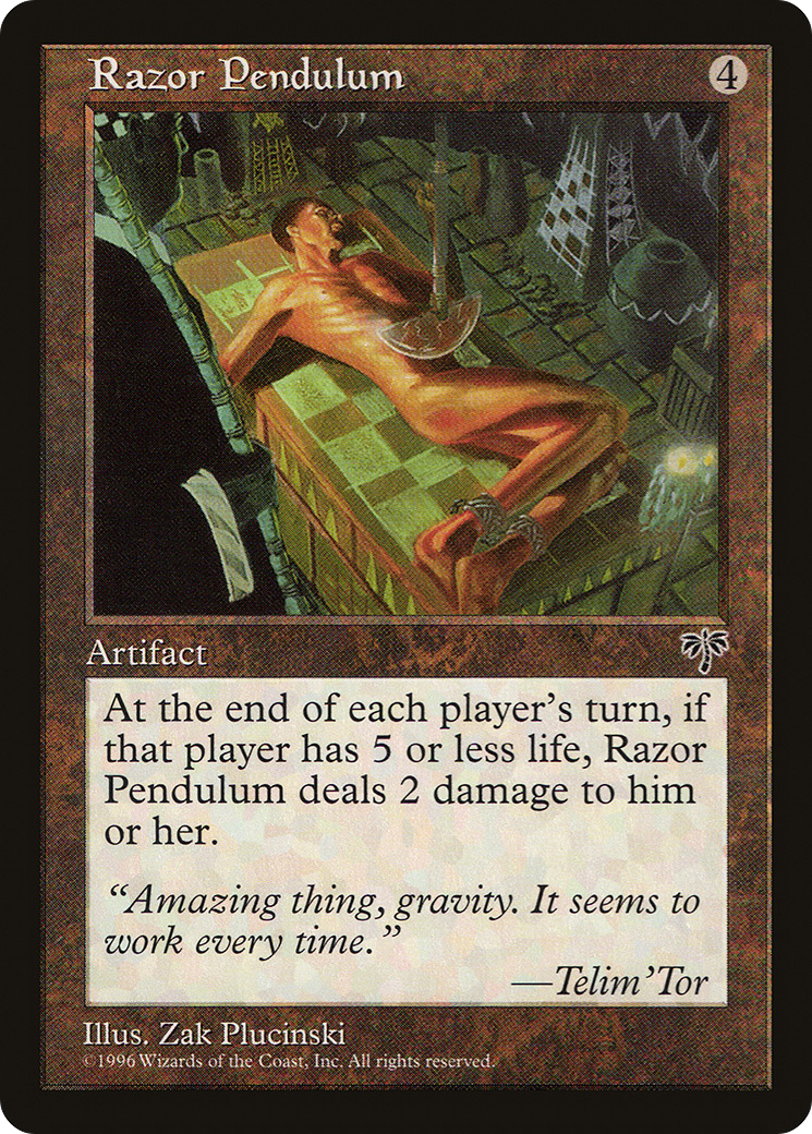 Image of Razor Pendulum (MIR-) - Mirage