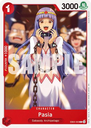 Image of Pasia (EB05-003) - Extra Booster: One Piece Heroines Edition Vol. 2