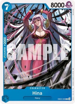 Image of Hina (EB05-026) - Extra Booster: One Piece Heroines Edition Vol. 2