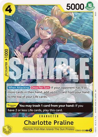 Image of Charlotte Praline (EB05-053) - Extra Booster: One Piece Heroines Edition Vol. 2