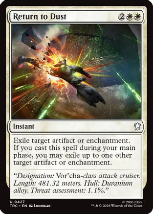 Image of Return to Dust (TRC-427) - Commander: Star Trek