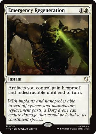Image of Emergency Regeneration (Surge Foil) (TRC-014) - Commander: Star Trek Foil