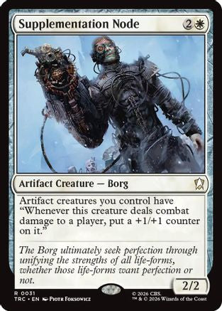 Image of Supplementation Node (Surge Foil) (TRC-031) - Commander: Star Trek Foil