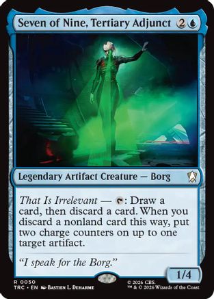 Image of Seven of Nine, Tertiary Adjunct (TRC-050) - Commander: Star Trek