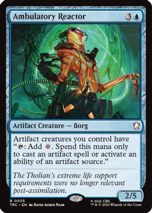 Image of Ambulatory Reactor (Surge Foil) (TRC-035) - Commander: Star Trek Foil