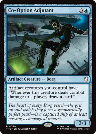 Image of Co-Option Adjutant (Surge Foil) (TRC-039) - Commander: Star Trek Foil