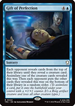 Image of Gift of Perfection (Surge Foil) (TRC-044) - Commander: Star Trek Foil