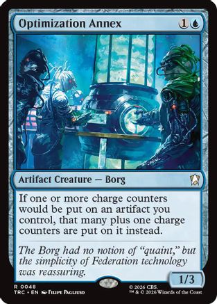 Image of Optimization Annex (Surge Foil) (TRC-048) - Commander: Star Trek Foil