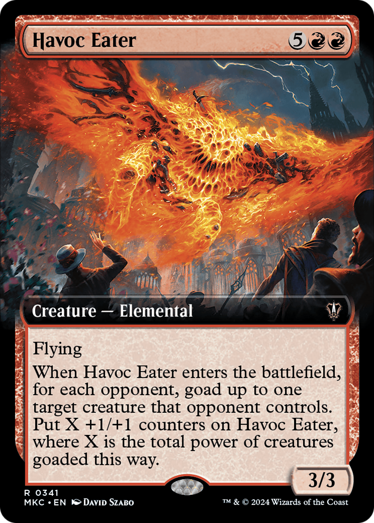 Image of Havoc Eater (Extended Art) (MKC-341) - Murders at Karlov Manor Commander: (Extended Art)