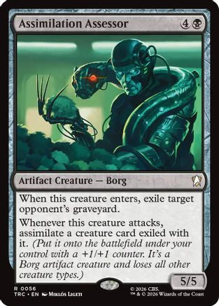 Image of Assimilation Assessor (Surge Foil) (TRC-056) - Commander: Star Trek Foil
