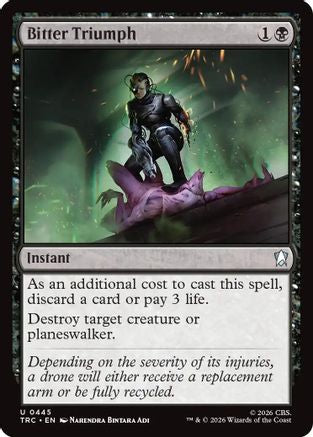 Image of Bitter Triumph (Surge Foil) (TRC-445) - Commander: Star Trek Foil