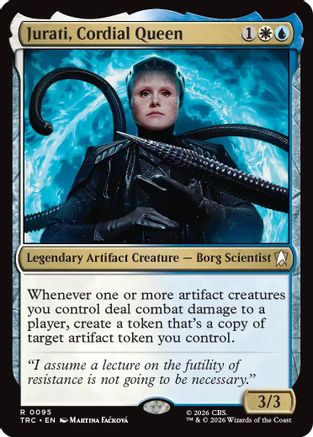 Image of Jurati, Cordial Queen (Surge Foil) (TRC-095) - Commander: Star Trek Foil