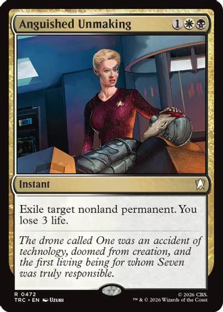 Image of Anguished Unmaking (Surge Foil) (TRC-472) - Commander: Star Trek Foil