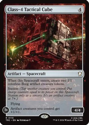 Image of Class-4 Tactical Cube (TRC-110) - Commander: Star Trek