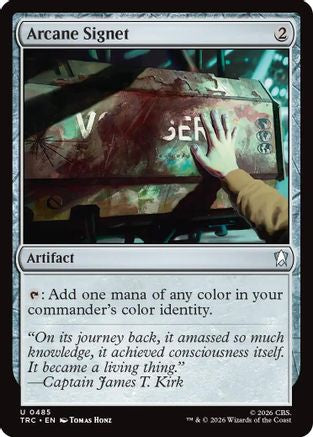 Image of Arcane Signet (TRC-485) - Commander: Star Trek