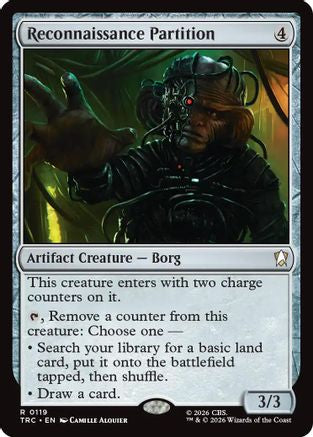 Image of Reconnaissance Partition (Surge Foil) (TRC-119) - Commander: Star Trek Foil