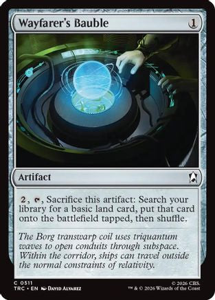 Image of Wayfarer's Bauble (Surge Foil) (TRC-511) - Commander: Star Trek Foil