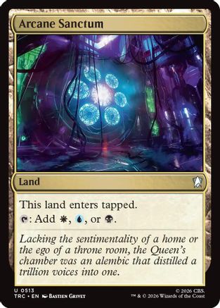 Image of Arcane Sanctum (Surge Foil) (TRC-513) - Commander: Star Trek Foil