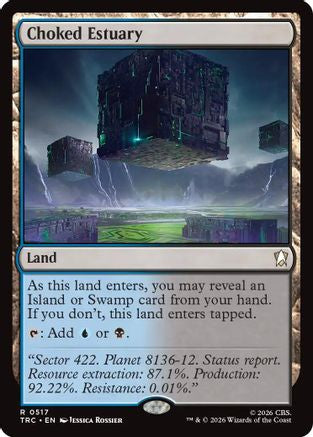 Image of Choked Estuary (Surge Foil) (TRC-517) - Commander: Star Trek Foil