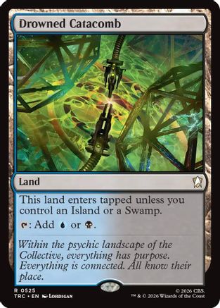 Image of Drowned Catacomb (Surge Foil) (TRC-525) - Commander: Star Trek Foil
