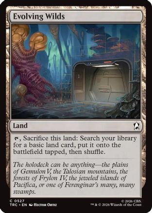 Image of Evolving Wilds (Surge Foil) (TRC-527) - Commander: Star Trek Foil