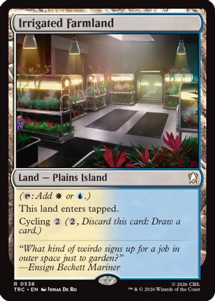 Image of Irrigated Farmland (Surge Foil) (TRC-538) - Commander: Star Trek Foil