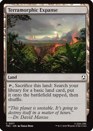 Image of Terramorphic Expanse (Surge Foil) (TRC-571) - Commander: Star Trek Foil