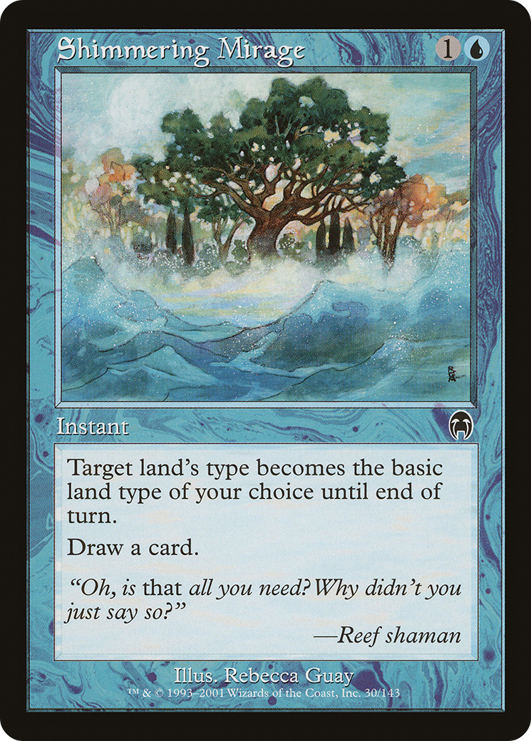 Image of Shimmering Mirage (APC-030) - Apocalypse Foil